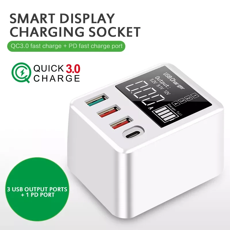 USB Charger Quick Charge 3.0 For Phone Adapter For IPhone XR Huawei Portable EU/US/UK/AU Plug Wall Mobile Charger Fast Charging
USB Charger Quick Charge 3.0 For Phone Adapter For IPhone XR Huawei Portable EU/US/UK/AU Plug Wall Mobile Charger Fast Charging