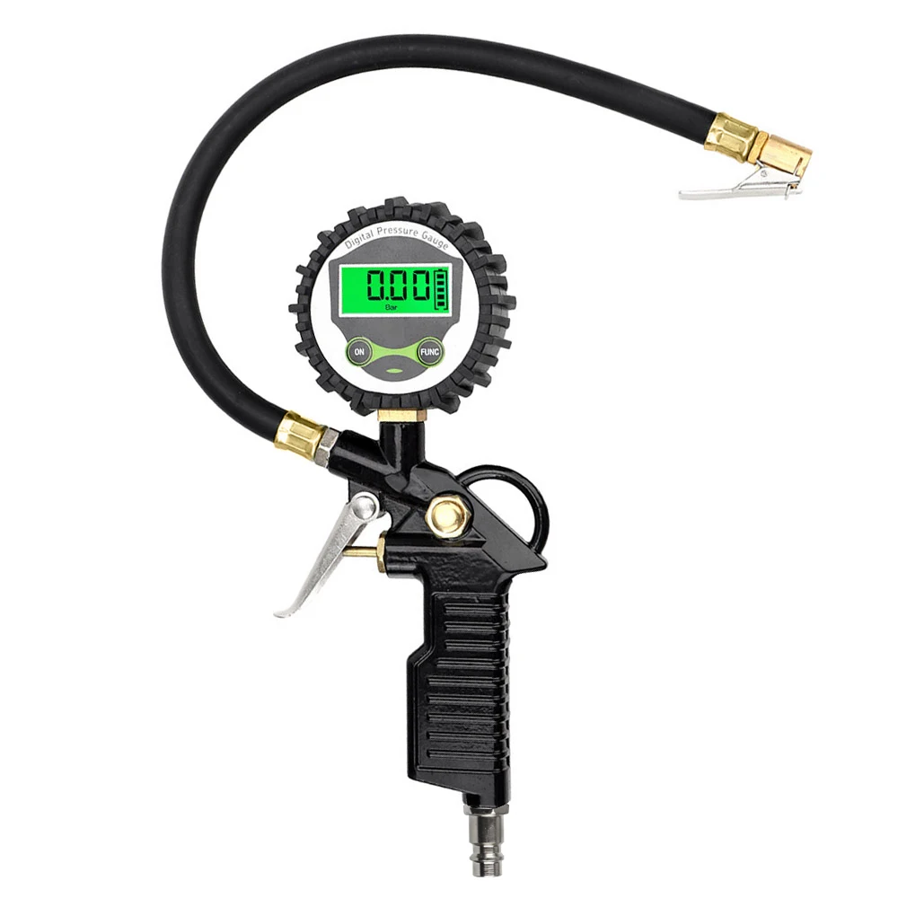 Digital LCD Display LED Backlight Vehicle Tester Inflation Monitoring Manometer Car EU Tire Air Pressure Inflator Gauge
Digital LCD Display LED Backlight Vehicle Tester Inflation Monitoring Manometer Car EU Tire Air Pressure Inflator Gauge