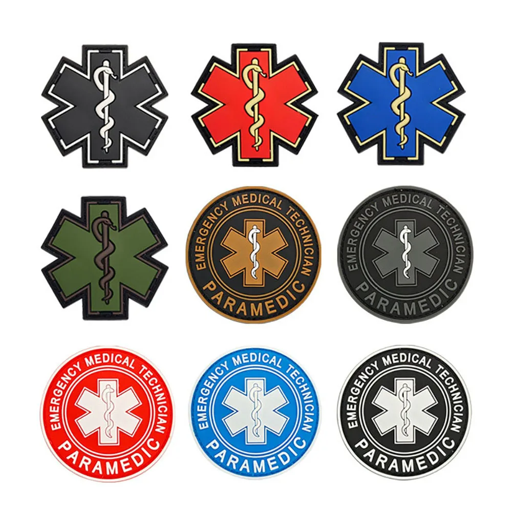 PVC Star of Life America Rescue PARA Medical Soldier Patch Tactical Military Armband Sew on Flag Stickers Jeans Clothes Bags
PVC Star of Life America Rescue PARA Medical Soldier Patch Tactical Military Armband Sew on Flag Stickers Jeans Clothes Bags