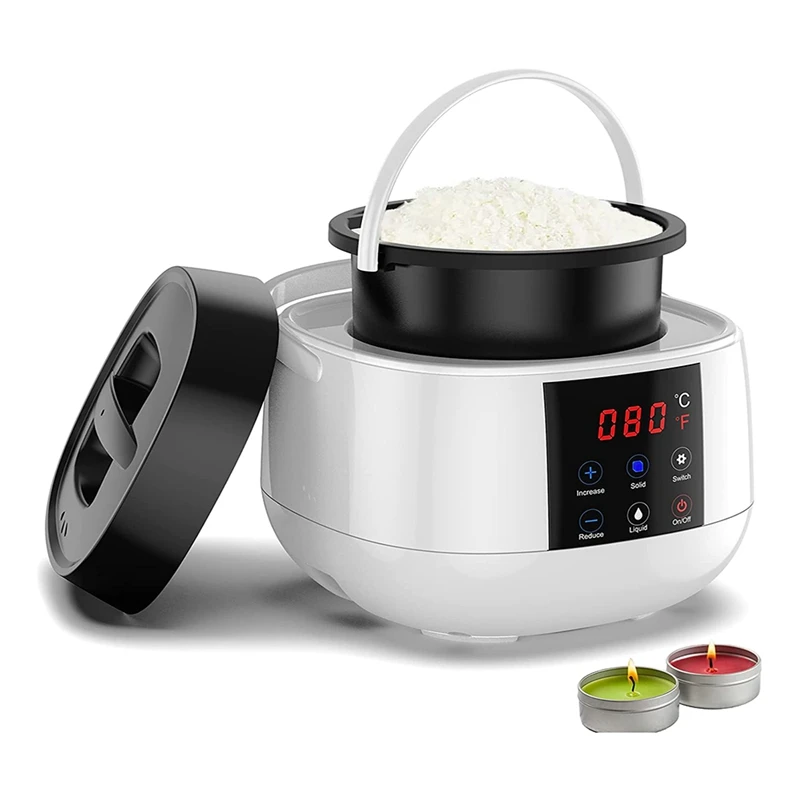 Best Candle Making Wax Melting Pot,Wax Melter For Candle Making,LED Temperature Display For Adults Beginner,Soy Wax US Plug
Best Candle Making Wax Melting Pot,Wax Melter For Candle Making,LED Temperature Display For Adults Beginner,Soy Wax US Plug