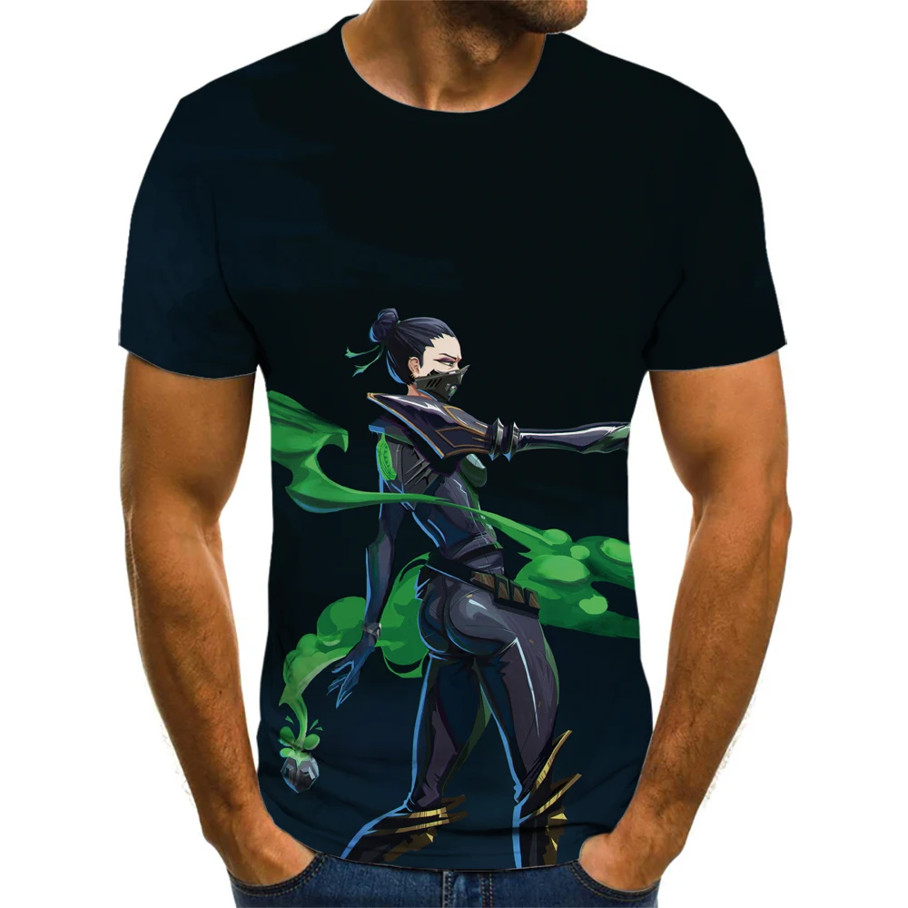 Valorant Графические футболки для мужчин Camisetas Ropa Hombre Camisa Masculina топы одежда летняя уличная одежда мужская одежда
Valorant Графические футболки для мужчин Camisetas Ropa Hombre Camisa Masculina топы одежда летняя уличная одежда мужская одежда