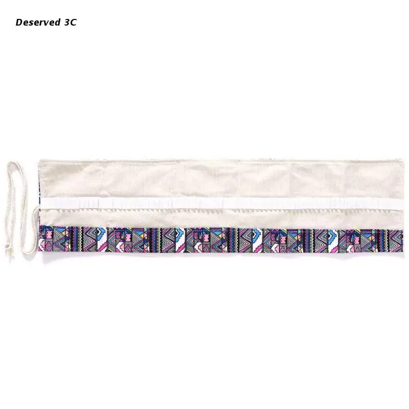 R9CB 36/48/72 Holes Canvas Wrap Roll Up Pencil Case Pen Bag Holder Storage Pouch New
R9CB 36/48/72 Holes Canvas Wrap Roll Up Pencil Case Pen Bag Holder Storage Pouch New