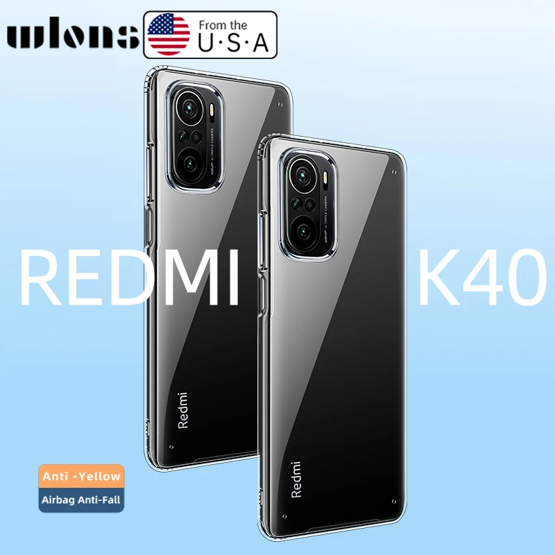 For POCO F3 Case Crystal Clear Hard PC Shockproof Camera Protection Transparent Back Cover for Xiaomi Redmi K40 Pro
For POCO F3 Case Crystal Clear Hard PC Shockproof Camera Protection Transparent Back Cover for Xiaomi Redmi K40 Pro