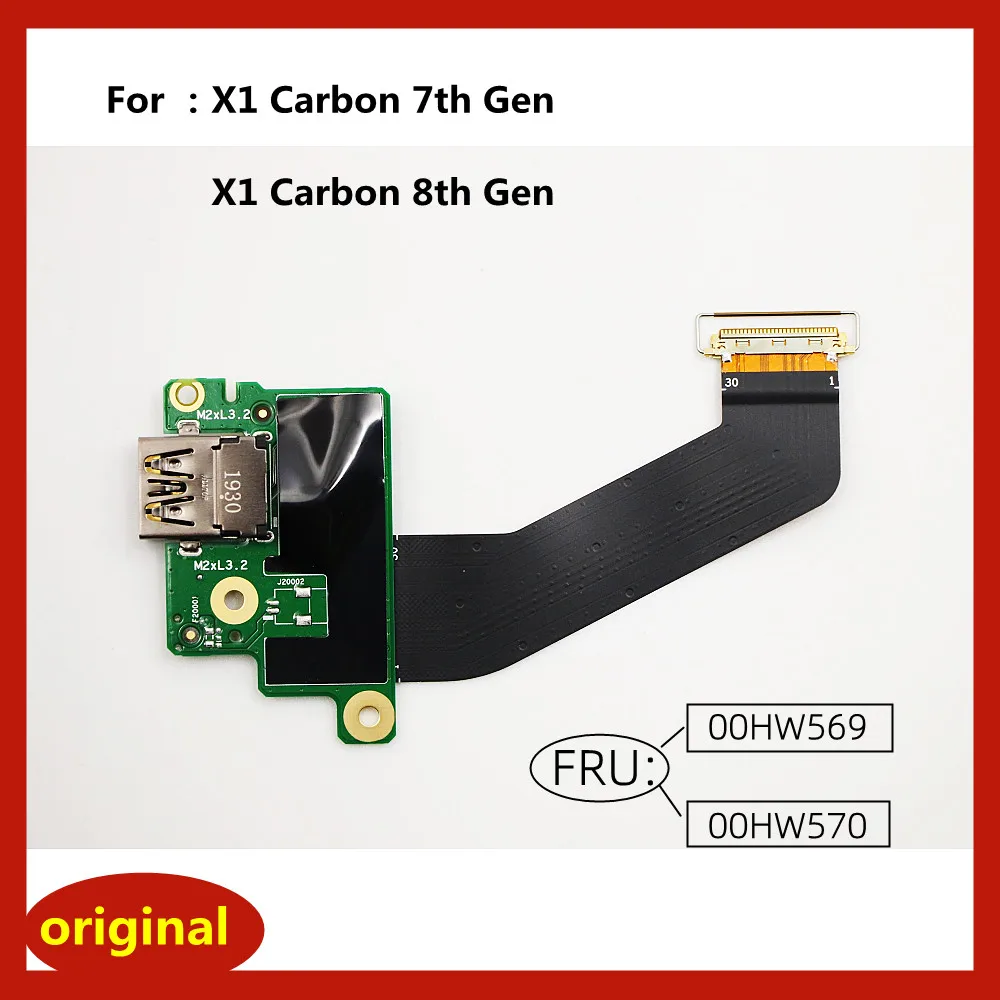 Applicable to original ThinkPad X1 Carbon 7th Gen USB Wifi Port Wireless Switch Board 00HW569 SC50Q09471 FX490 NS-B861
Applicable to original ThinkPad X1 Carbon 7th Gen USB Wifi Port Wireless Switch Board 00HW569 SC50Q09471 FX490 NS-B861