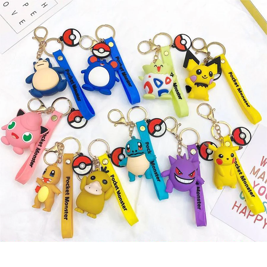 Pokemon Anime Pikachu Charmander Psyduck Snorlax Squirtle Anime Fashion Keychain Bag Keyring Pendant Accessories Birthday Gifts
Pokemon Anime Pikachu Charmander Psyduck Snorlax Squirtle Anime Fashion Keychain Bag Keyring Pendant Accessories Birthday Gifts