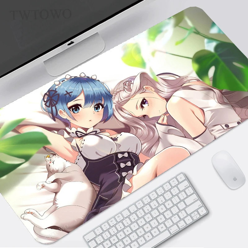 Re:life in a Different World From Zero Mouse Pad Gamer XL Large Mousepad XXL MousePads Natural Rubber Office Soft Table Mat
Re:life in a Different World From Zero Mouse Pad Gamer XL Large Mousepad XXL MousePads Natural Rubber Office Soft Table Mat