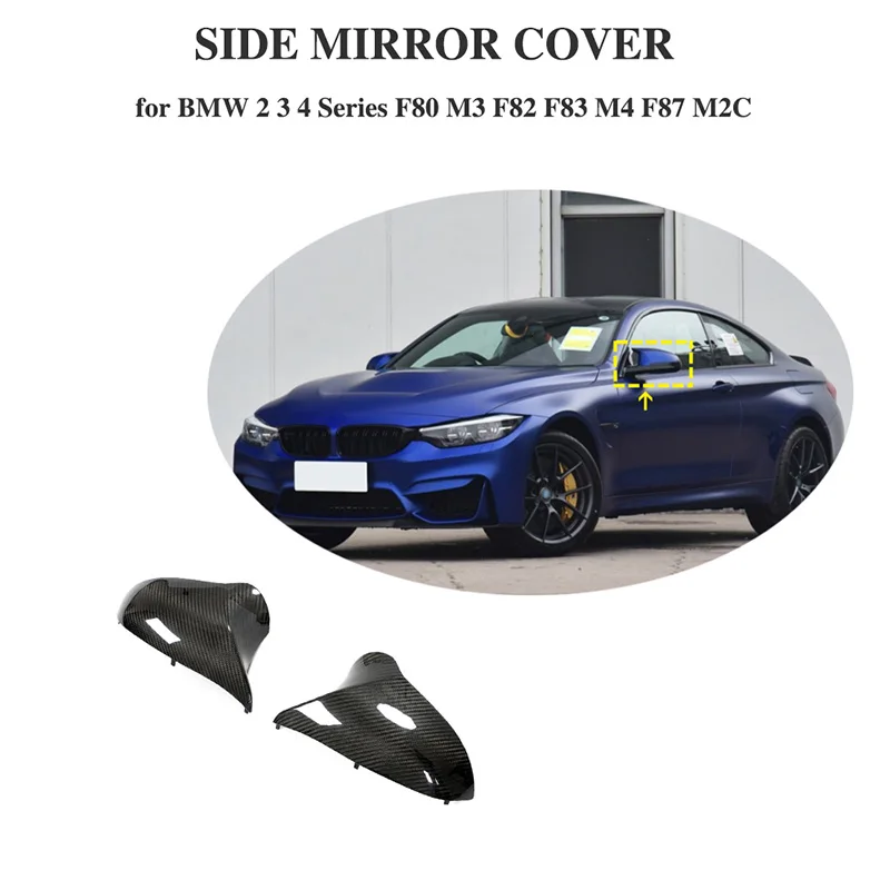 Car Rearview Mirror Covers Caps For BMW 3 4 Series F80 M3 F82 F83 M4 2014-2020 Dry Carbon Fiber Side Mirror Cover Shell
Car Rearview Mirror Covers Caps For BMW 3 4 Series F80 M3 F82 F83 M4 2014-2020 Dry Carbon Fiber Side Mirror Cover Shell