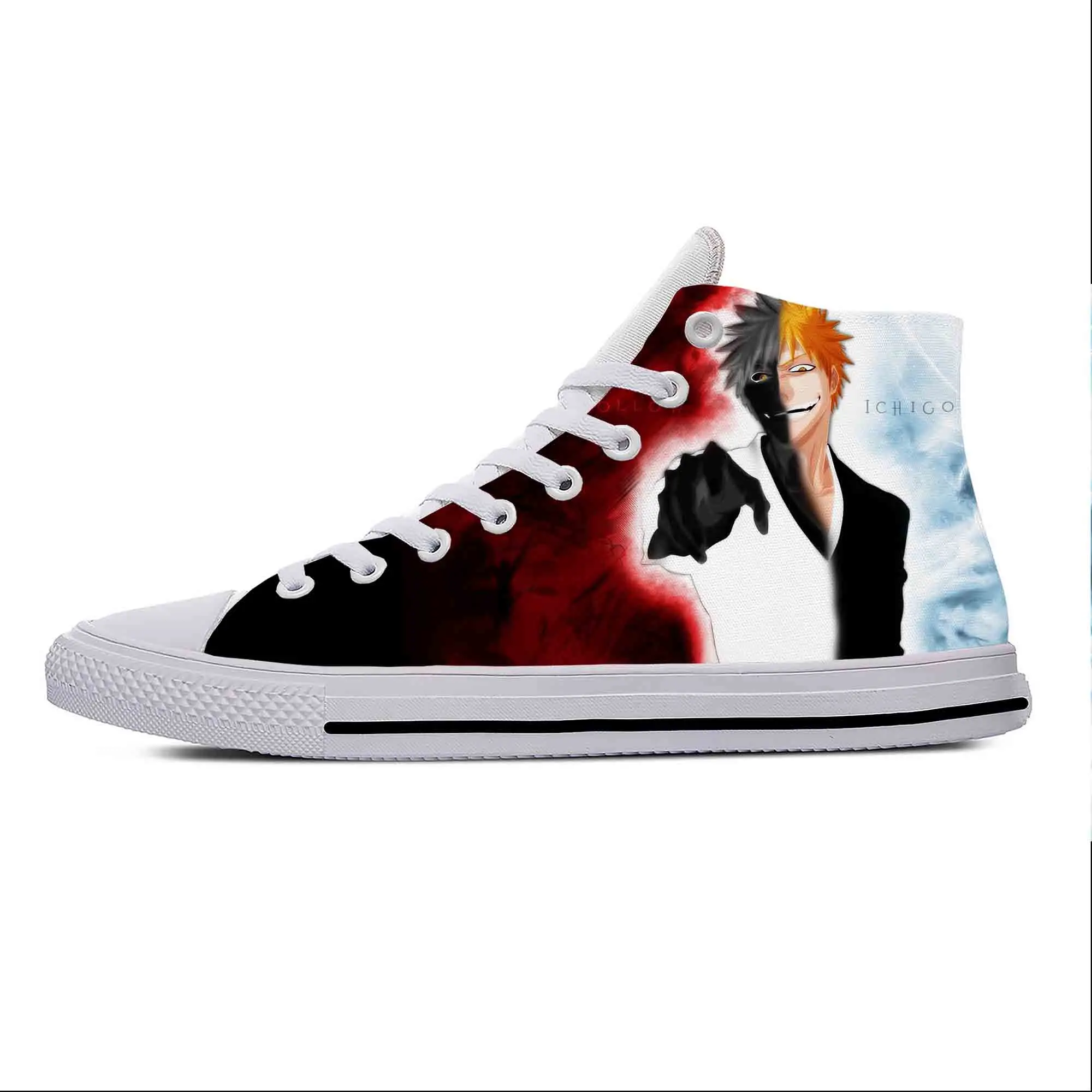 Anime Manga Cartoon Bleach Kurosaki Ichigo Funny Casual Cloth Shoes High Top Lightweight Breathable 3D Print Men Women Sneakers
Anime Manga Cartoon Bleach Kurosaki Ichigo Funny Casual Cloth Shoes High Top Lightweight Breathable 3D Print Men Women Sneakers