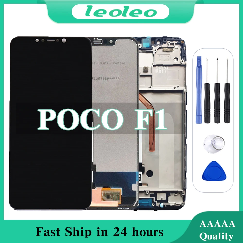Оригинальный сенсорный экран для Xiaomo Poco F1, сменный ЖК-экран с дигитайзером в сборе и рамкой
Оригинальный сенсорный экран для Xiaomo Poco F1, сменный ЖК-экран с дигитайзером в сборе и рамкой