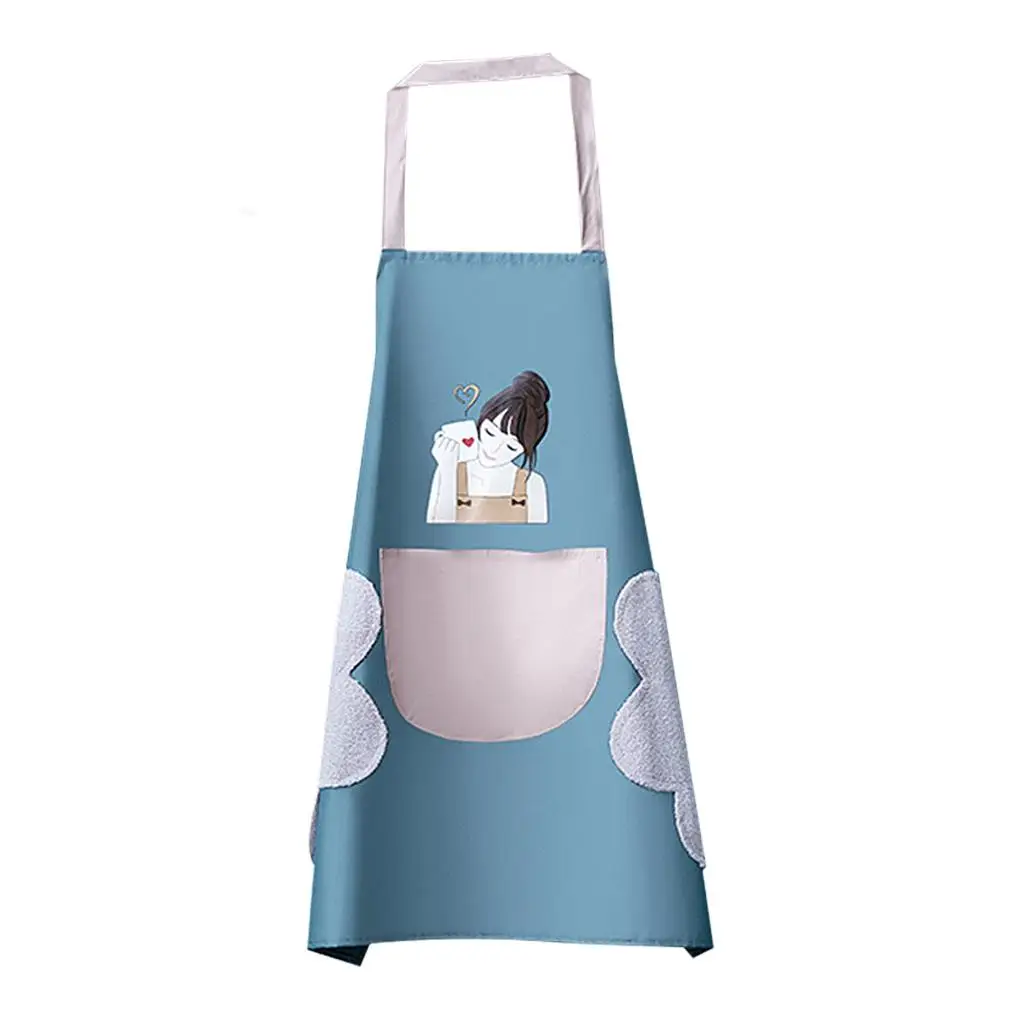 Kitchen Waterproof Oil-proof Apron Hand-wiping Adjustable Sleeveless Aprons Pocket Women Men Adult Bibs Home Kitchen Accessory
Kitchen Waterproof Oil-proof Apron Hand-wiping Adjustable Sleeveless Aprons Pocket Women Men Adult Bibs Home Kitchen Accessory