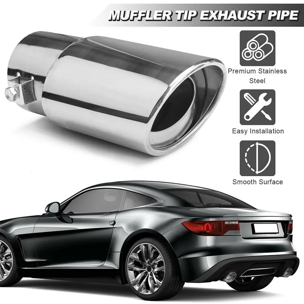Exhaust Pipe Tip Car Auto Muffler Steel Stainless Trim Tail Tube Auto Replacement Parts Exhaust Systems Mufflers Vehicle
Exhaust Pipe Tip Car Auto Muffler Steel Stainless Trim Tail Tube Auto Replacement Parts Exhaust Systems Mufflers Vehicle