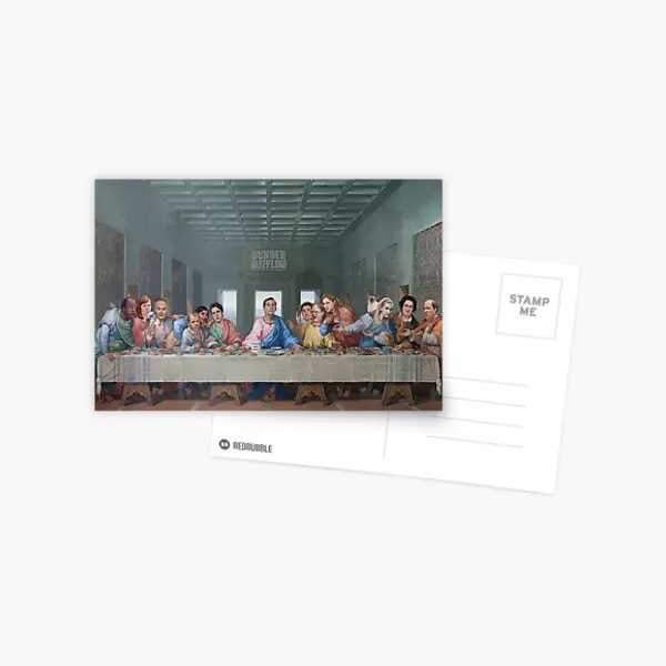 The Last Supper Office Edition Postcard Cartoon Photo Boys Simple Picture Decor Bedroom Hoom Indoor Modern Greeting Card Style
The Last Supper Office Edition Postcard Cartoon Photo Boys Simple Picture Decor Bedroom Hoom Indoor Modern Greeting Card Style