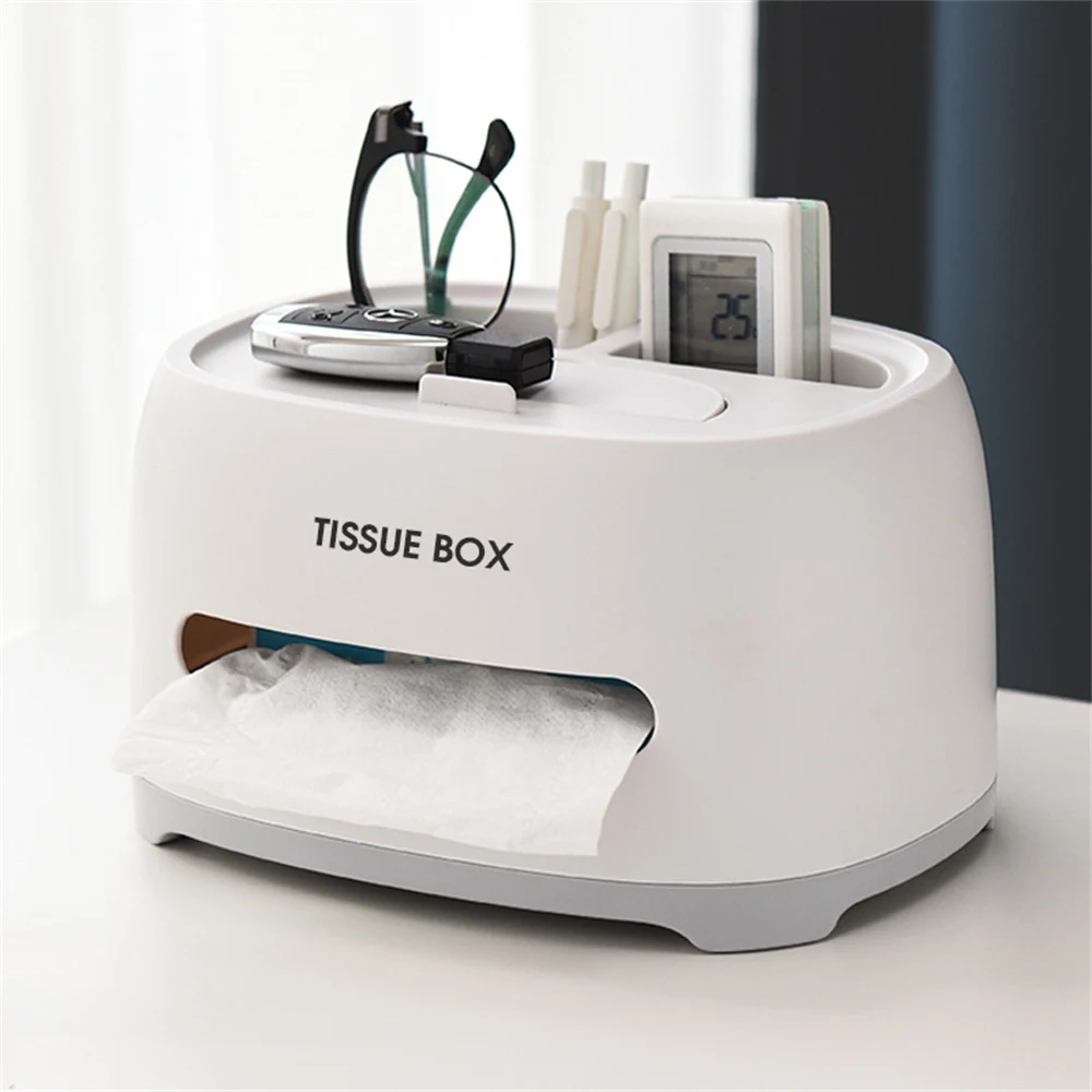 Multi-function Tissue Case Non-slip Remote Control Stand Phone Rack Napkin Holder Box Desktop Storage Box Storage Organizer
Multi-function Tissue Case Non-slip Remote Control Stand Phone Rack Napkin Holder Box Desktop Storage Box Storage Organizer