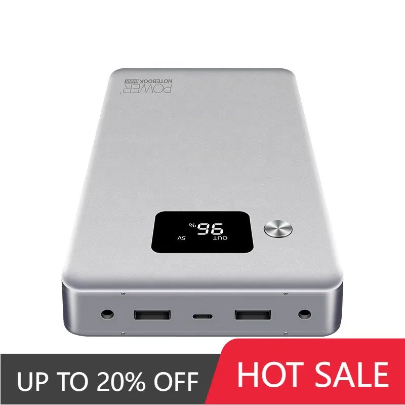 Factory Silver DC Laptop Power Banks 80000mah 296w 9V 12V External Portable Power Bank
Factory Silver DC Laptop Power Banks 80000mah 296w 9V 12V External Portable Power Bank