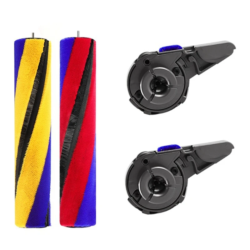 Сменная роликовая щетка с наконечником для Dyson V12 V15, тонкая пушистая щетка для пылесосов Dyson, аксессуары, детали
Сменная роликовая щетка с наконечником для Dyson V12 V15, тонкая пушистая щетка для пылесосов Dyson, аксессуары, детали
