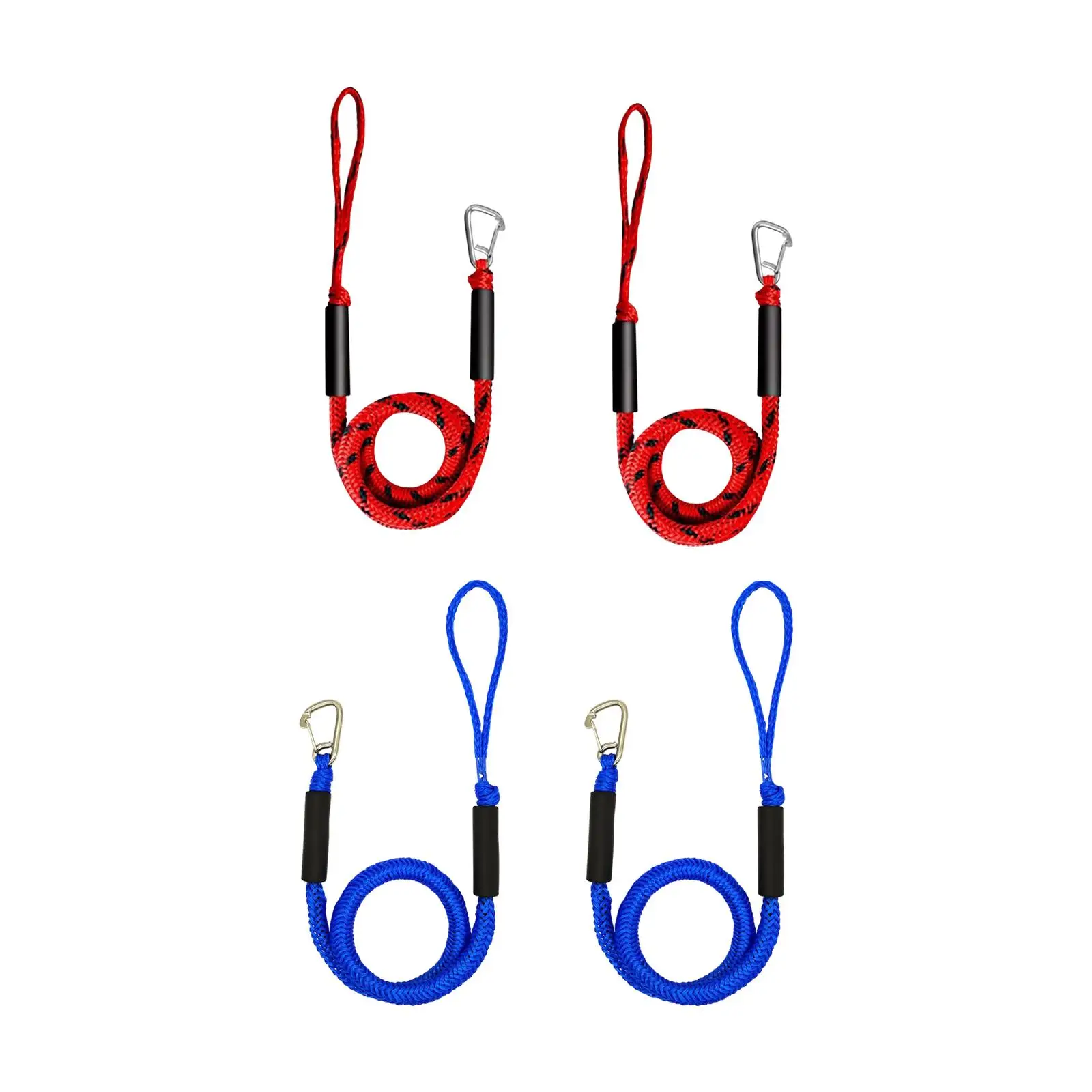 2x Bungee Dock Line 4 Feet Fittings Nylon with Clip Loop Heavy Duty Marine Boat
2x Bungee Dock Line 4 Feet Fittings Nylon with Clip Loop Heavy Duty Marine Boat
