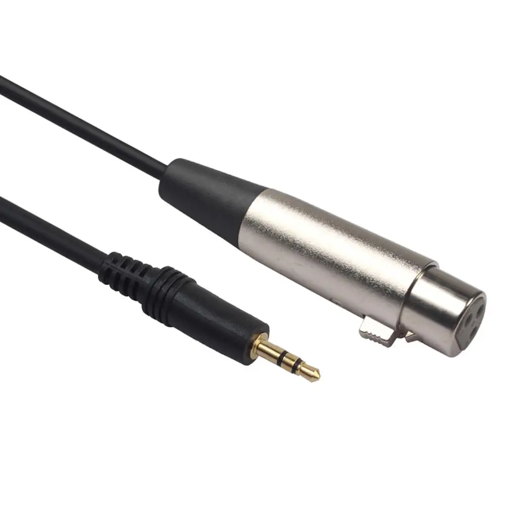 XLR 3Pin Female Balance Cable Jack to 3.5mm 1/8 TRS Stereo Gold-plated Plug with Zinc Alloy Shell Male Audio Adapter
XLR 3Pin Female Balance Cable Jack to 3.5mm 1/8 TRS Stereo Gold-plated Plug with Zinc Alloy Shell Male Audio Adapter