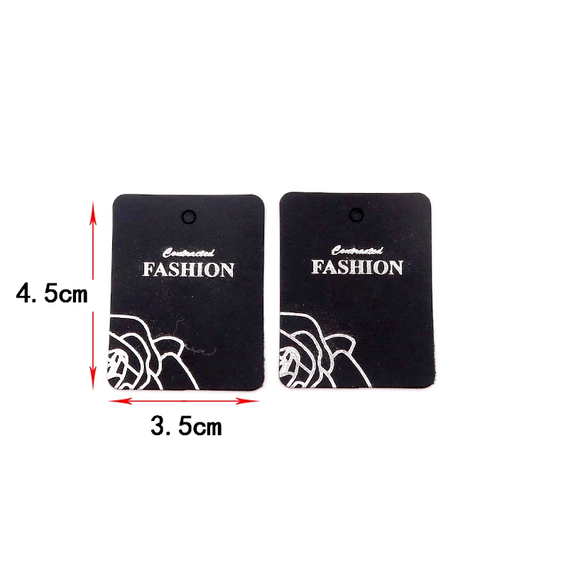 Wholesale 3.5x4.5cm Jewelry Packaging Display Cards Tags 50pcs 100pcs Gift Cards Clothing Stand Paper Tag Label Customize Logo
Wholesale 3.5x4.5cm Jewelry Packaging Display Cards Tags 50pcs 100pcs Gift Cards Clothing Stand Paper Tag Label Customize Logo