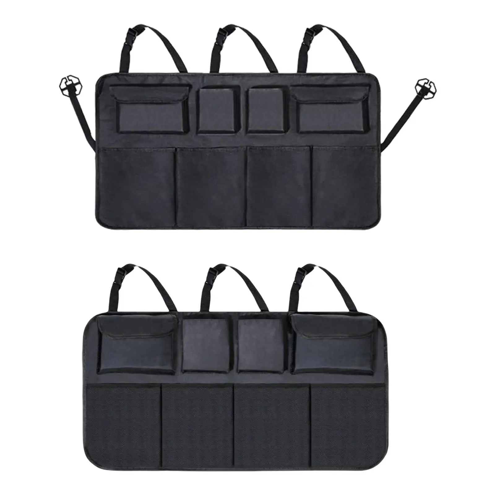 Truck Car Trunk Tidy Storage Bag 4 Large Pockets, 4 Small Pockets Space Saving Adjustable Strap
Truck Car Trunk Tidy Storage Bag 4 Large Pockets, 4 Small Pockets Space Saving Adjustable Strap