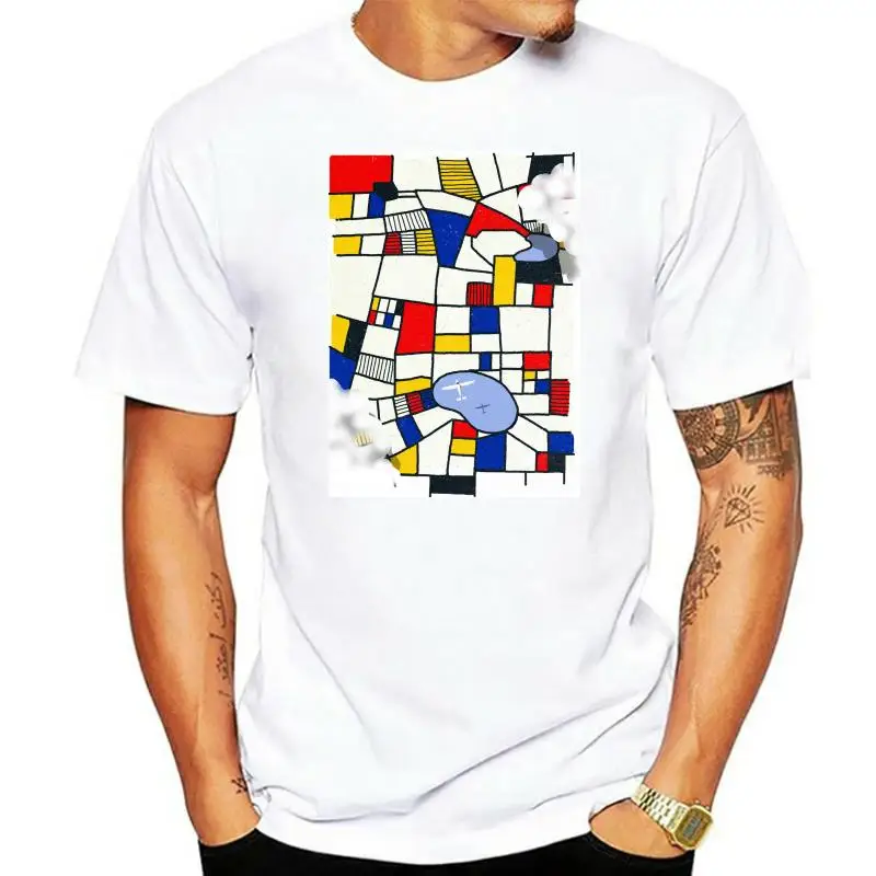 Футболка les champs de mondrian, абстрактная кубизм, карта, самолет, облака, поля, красный, белый 
Футболка les champs de mondrian, абстрактная кубизм, карта, самолет, облака, поля, красный, белый