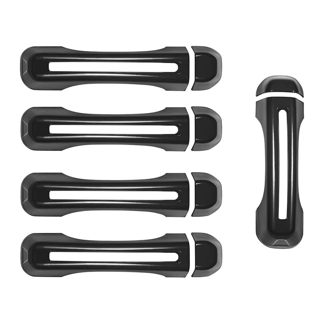 Door Handle Inserts Trim & Tailgate Handle Cover for 2018-2021 Jeep Wrangler JL JLU Gladiator JT Accessories (Black)
Door Handle Inserts Trim & Tailgate Handle Cover for 2018-2021 Jeep Wrangler JL JLU Gladiator JT Accessories (Black)