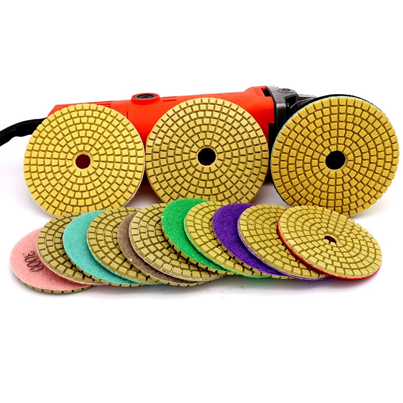 4 Inch Diamond Wet Polishing Disc Sander Pad Replacement For Marble Stone Grinding Tool Polishing Marble Stone Tile
4 Inch Diamond Wet Polishing Disc Sander Pad Replacement For Marble Stone Grinding Tool Polishing Marble Stone Tile