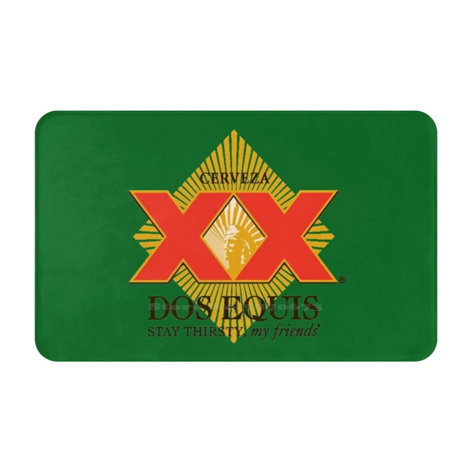 Мягкая подушка Cervenza Dos Equis домашний коврик для автомобиля дверной Италия немецкий