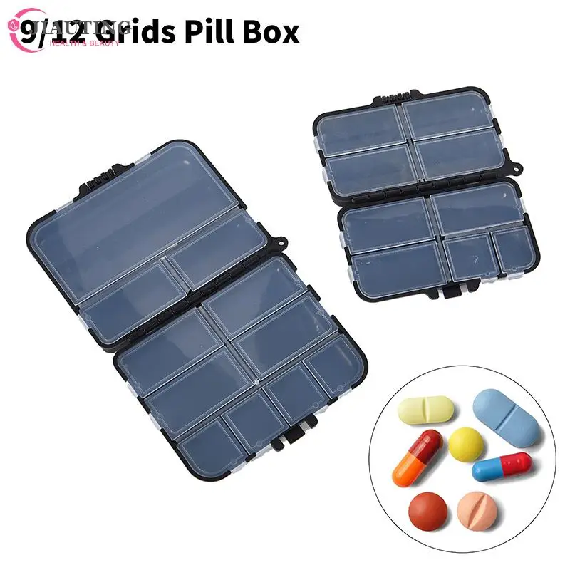 Контейнер для таблеток, 9/12 отделений 
Контейнер для таблеток, 9/12 отделений