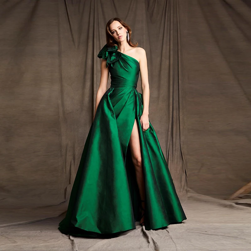 Green One Shoulder Evening Gowns Saudi Arabia Sexy Side High Split Prom Dresses Robe De Soiree Formal Party Dres Robe De Soiree
Green One Shoulder Evening Gowns Saudi Arabia Sexy Side High Split Prom Dresses Robe De Soiree Formal Party Dres Robe De Soiree