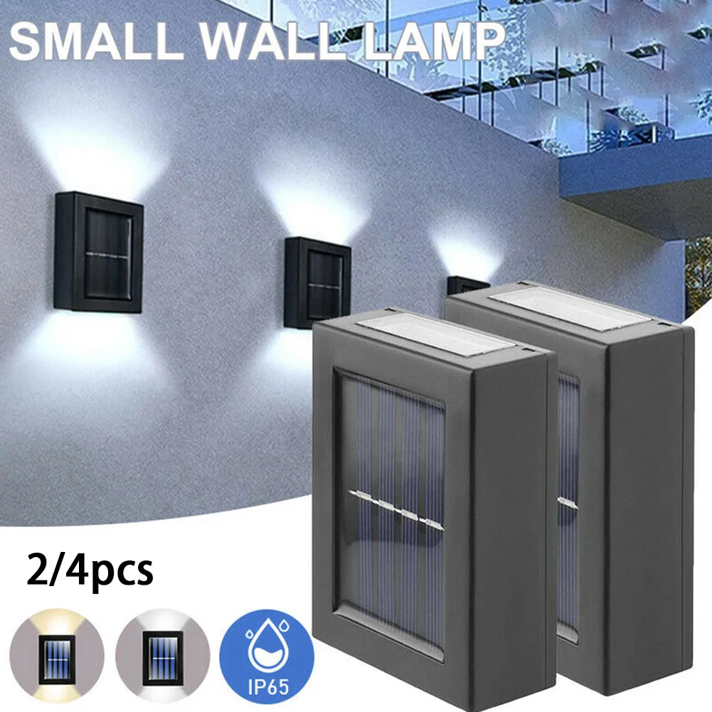 2LED Solar Wall Lamp Outdoor Waterproof Up And Down Luminous Lighting Porch Lights Balcon Garden Decoration Street Stairs Fence
2LED Solar Wall Lamp Outdoor Waterproof Up And Down Luminous Lighting Porch Lights Balcon Garden Decoration Street Stairs Fence