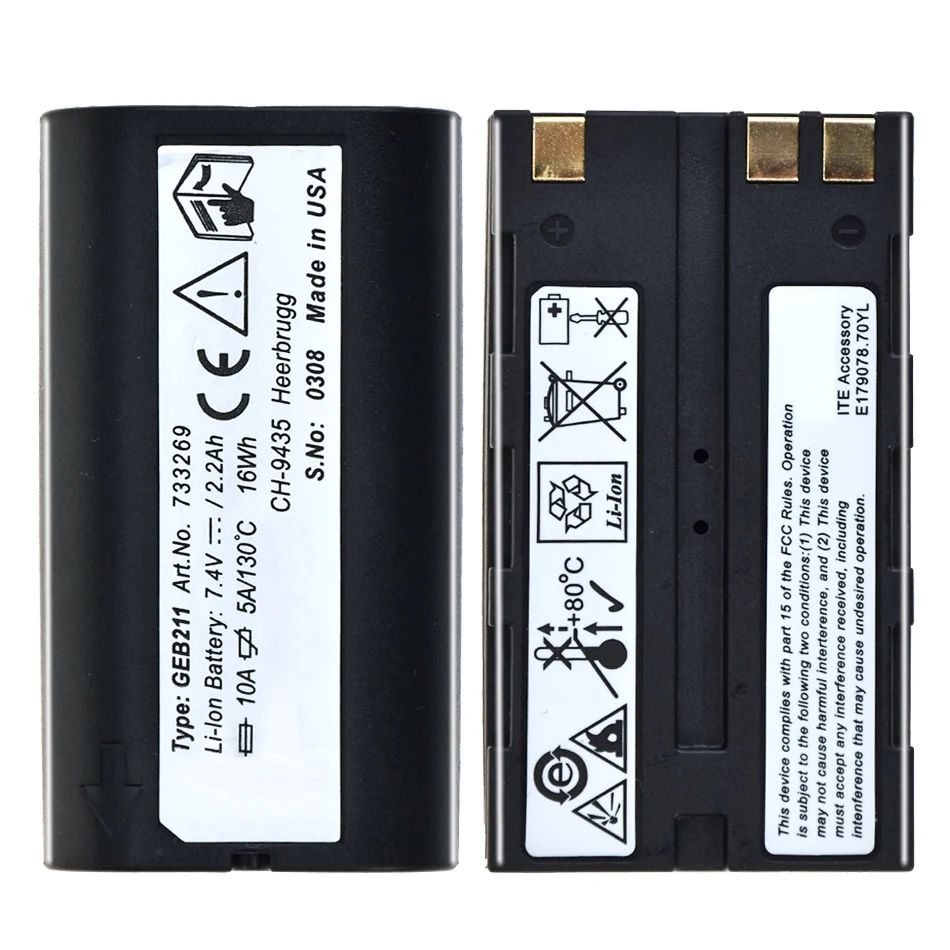 Battery GEB211 GEB212 For LEICA GEB211 ATX1200 ATX1230 GPS1200 GPS900 GRX1200 For LEICA GEB212 ATX1200 ATX1230 GPS1200 GPS900
Battery GEB211 GEB212 For LEICA GEB211 ATX1200 ATX1230 GPS1200 GPS900 GRX1200 For LEICA GEB212 ATX1200 ATX1230 GPS1200 GPS900