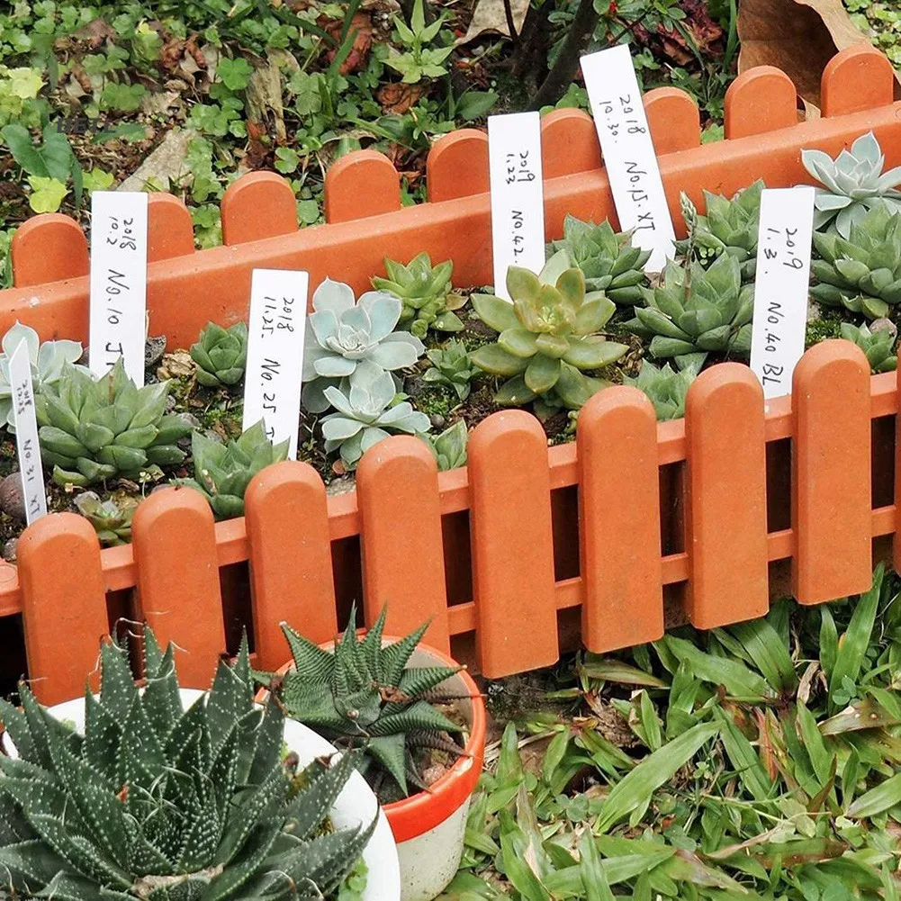 100PCS Plastic White Plant Label White Waterproof, Plastic Garden Labels Gardening Plant For Garden Matte Finish Parts
100PCS Plastic White Plant Label White Waterproof, Plastic Garden Labels Gardening Plant For Garden Matte Finish Parts