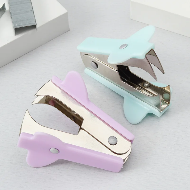 

Macaron Staple Remover Staples Office Supplies General Multifun Mini Stapler Removal Nail Out Extractor Puller Stationery Tools