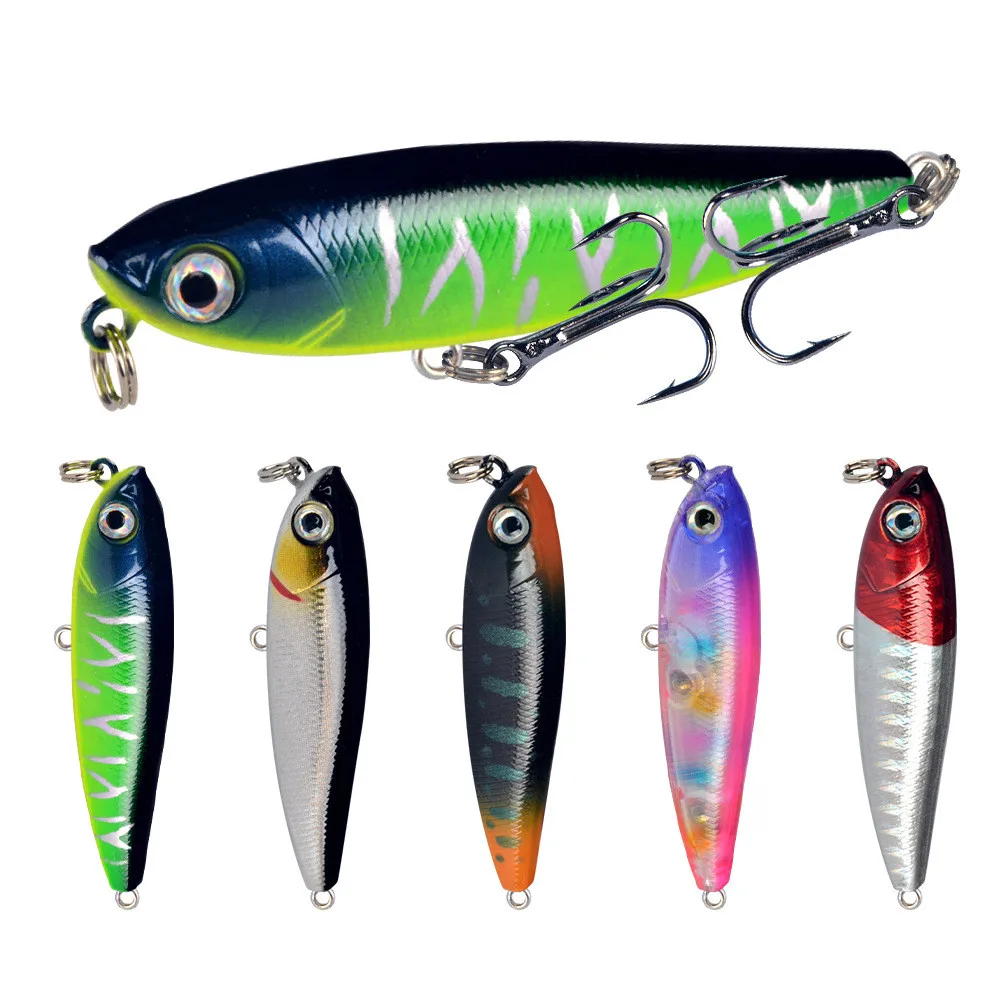 1PCS Minnow Fishing Lure 3D Eyes 55mm 3.5g Plastic Hard Bait Artificial Lures Wobbler Crankbait Winter Sea Fishing Bass Tackle
1PCS Minnow Fishing Lure 3D Eyes 55mm 3.5g Plastic Hard Bait Artificial Lures Wobbler Crankbait Winter Sea Fishing Bass Tackle