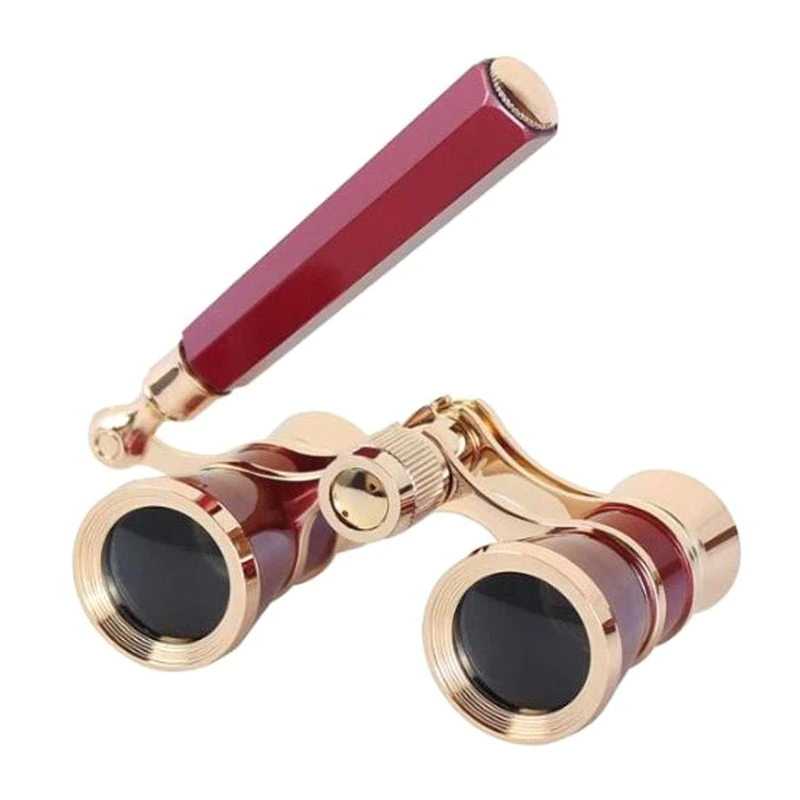 M17D 3x25 Vintage Binoculars Telescope Opera Theater Glasses with Retractable Handle Women Girls Telescope Hose Racing Glass
M17D 3x25 Vintage Binoculars Telescope Opera Theater Glasses with Retractable Handle Women Girls Telescope Hose Racing Glass