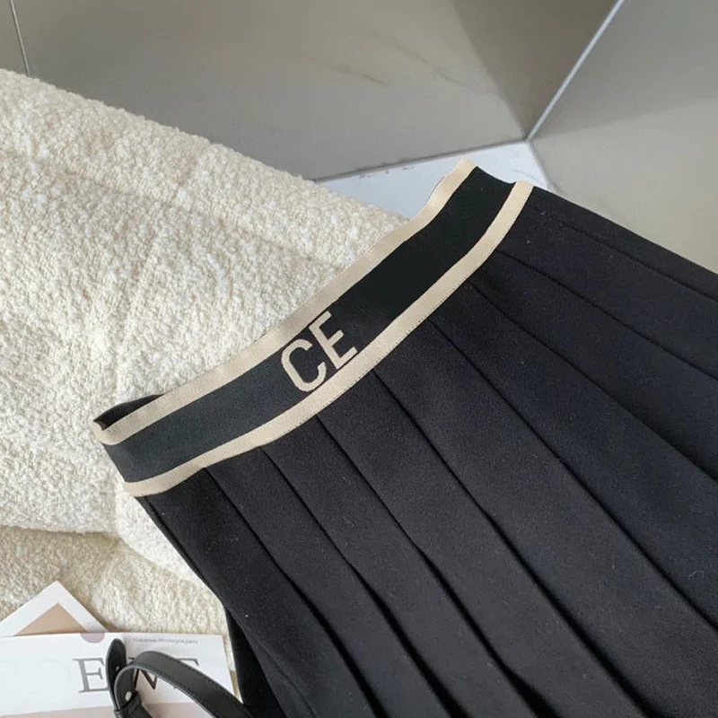 2023 New Ribbon Letter Logo Jacquard Pleated Skirt High Waist Half Skirt Multi Layered Slim Half Skirt Suitable For All Seasons
2023 New Ribbon Letter Logo Jacquard Pleated Skirt High Waist Half Skirt Multi Layered Slim Half Skirt Suitable For All Seasons
