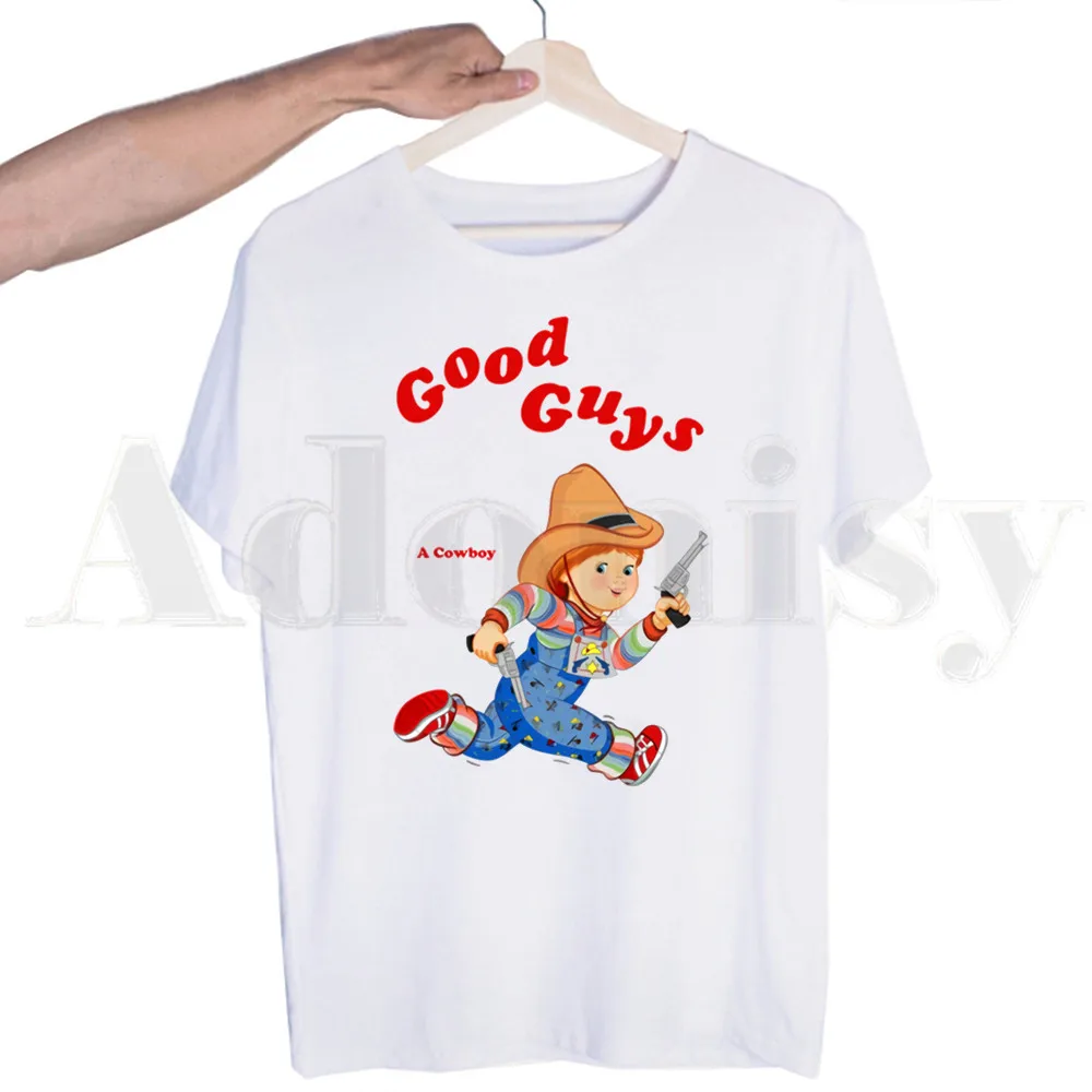 Chucky Horror Movie Cartoon Design Tshirts Men Fashion Summer T-shirts Tshirt Top Tees Streetwear Harajuku Funny
Chucky Horror Movie Cartoon Design Tshirts Men Fashion Summer T-shirts Tshirt Top Tees Streetwear Harajuku Funny