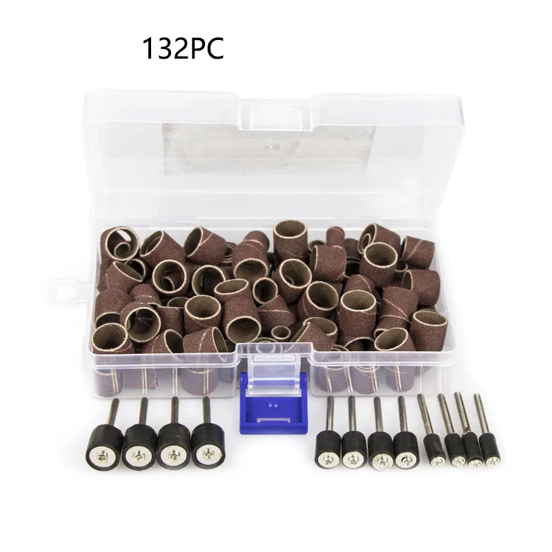 132Pcs Woodworking Rotary Engraving Sand Ring Drill Bit Kit For Dremel Sanding Polishing Cutting Electric Mini Accessories
132Pcs Woodworking Rotary Engraving Sand Ring Drill Bit Kit For Dremel Sanding Polishing Cutting Electric Mini Accessories