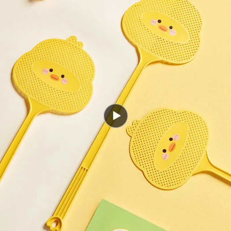 Durable Mosquito Swatter Fly Swatter Pendable Cartoon Flyswatter Cute Plastic Fly Swatter Swatter Elastic Long Handle Flyswatter
Durable Mosquito Swatter Fly Swatter Pendable Cartoon Flyswatter Cute Plastic Fly Swatter Swatter Elastic Long Handle Flyswatter
