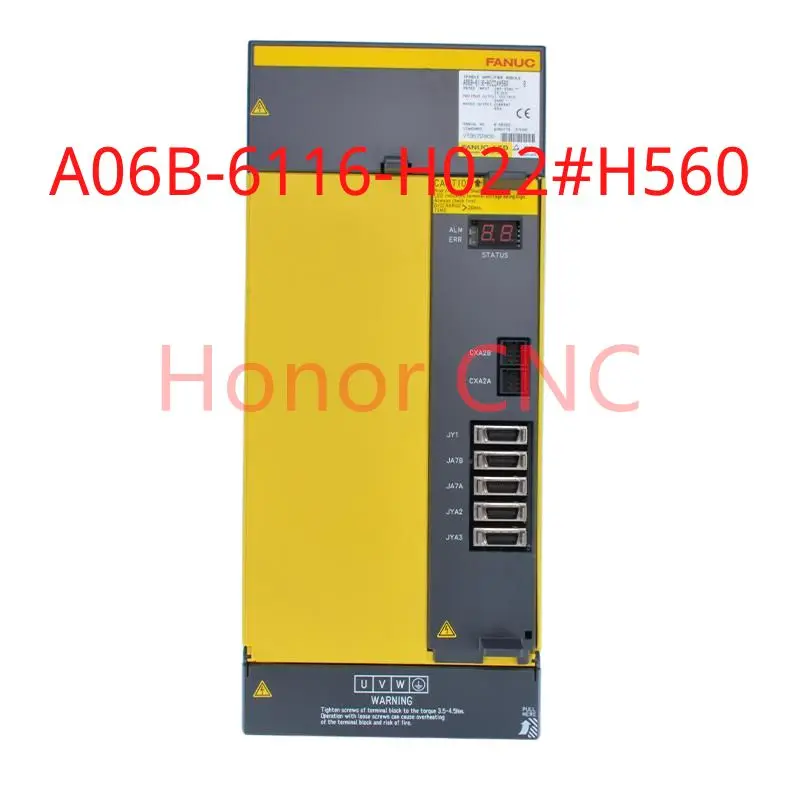 Б/у Технические характеристики # H560 FANUC A06B 6116 H022 сервопривод Ampilifer модуль
Б/у Технические характеристики # H560 FANUC A06B 6116 H022 сервопривод Ampilifer модуль