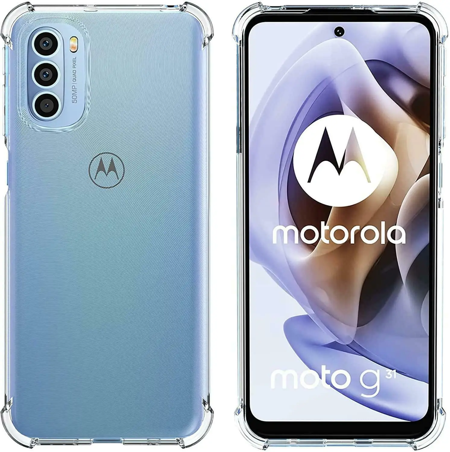 for Moto G31 G41 G50 G71 G51 5G Clear Shockproof Slim Ultra-Thin Flexible TPU Soft Silicone Anti-Drop Phone Cover
for Moto G31 G41 G50 G71 G51 5G Clear Shockproof Slim Ultra-Thin Flexible TPU Soft Silicone Anti-Drop Phone Cover