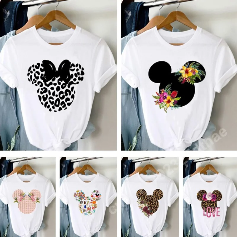 Bow Ear Graphic T-Shirts Women Clothes Summer Y2k Tops Flower Print Kawai T-shirts Girls Short Sleeve Tees Oversized Clothing
Bow Ear Graphic T-Shirts Women Clothes Summer Y2k Tops Flower Print Kawai T-shirts Girls Short Sleeve Tees Oversized Clothing