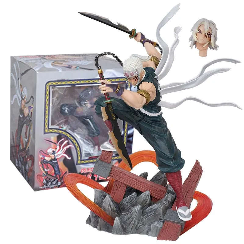 28CM Demon Slayer Anime Figures Uzui Tengen Battle Collection Ornaments Figurines Action Figures Toys For Boys Children's Gift
28CM Demon Slayer Anime Figures Uzui Tengen Battle Collection Ornaments Figurines Action Figures Toys For Boys Children's Gift