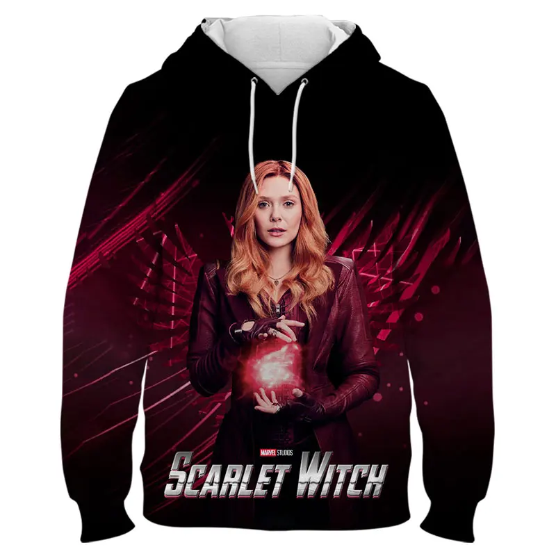 Men Sweetshirt Marvel Scarlet Witch 3D Print Fashion Women Oversized Hoodies Harajuku Spring Autumn Cool Children Tracksuit
Men Sweetshirt Marvel Scarlet Witch 3D Print Fashion Women Oversized Hoodies Harajuku Spring Autumn Cool Children Tracksuit
