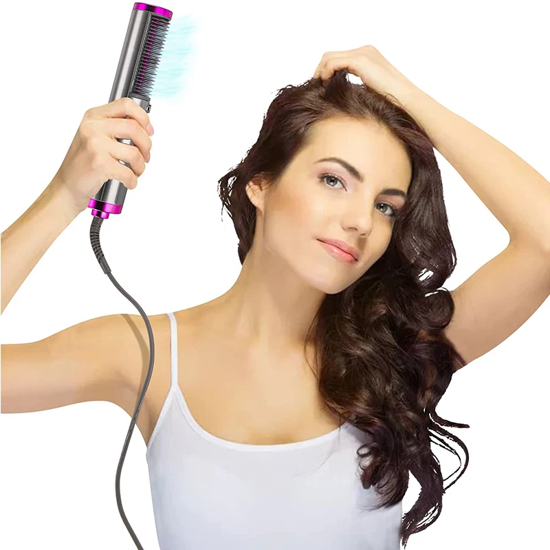Hot Air Brush 2 In 1 One Step Hair Dryer and Volumizer Hair Straightener Electric Blow Dryer Hot Comb
Hot Air Brush 2 In 1 One Step Hair Dryer and Volumizer Hair Straightener Electric Blow Dryer Hot Comb