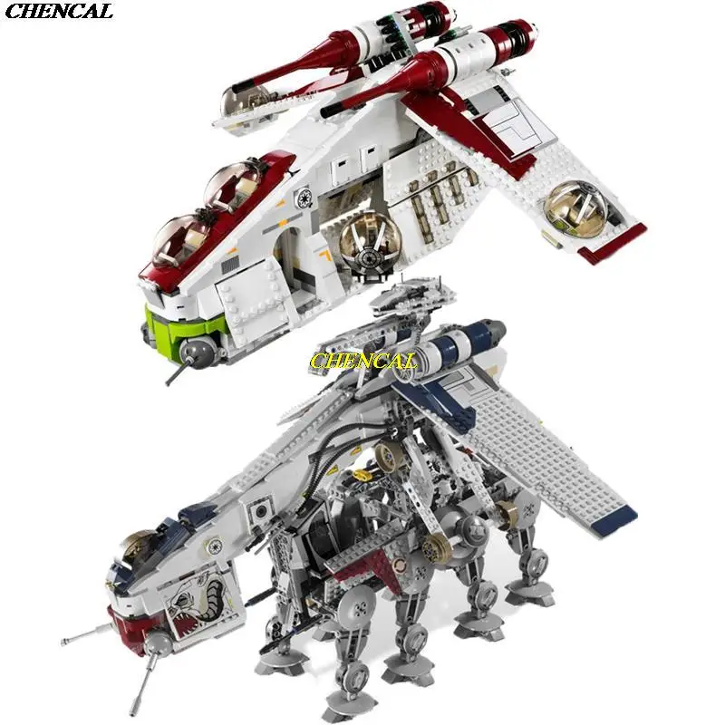 Star &Tie Fighter AT-TE Walker Darth Castle Figure& Wars Building Blocks Republic Gunship Kit Set Brick Toys For Children 75021
Star &Tie Fighter AT-TE Walker Darth Castle Figure& Wars Building Blocks Republic Gunship Kit Set Brick Toys For Children 75021