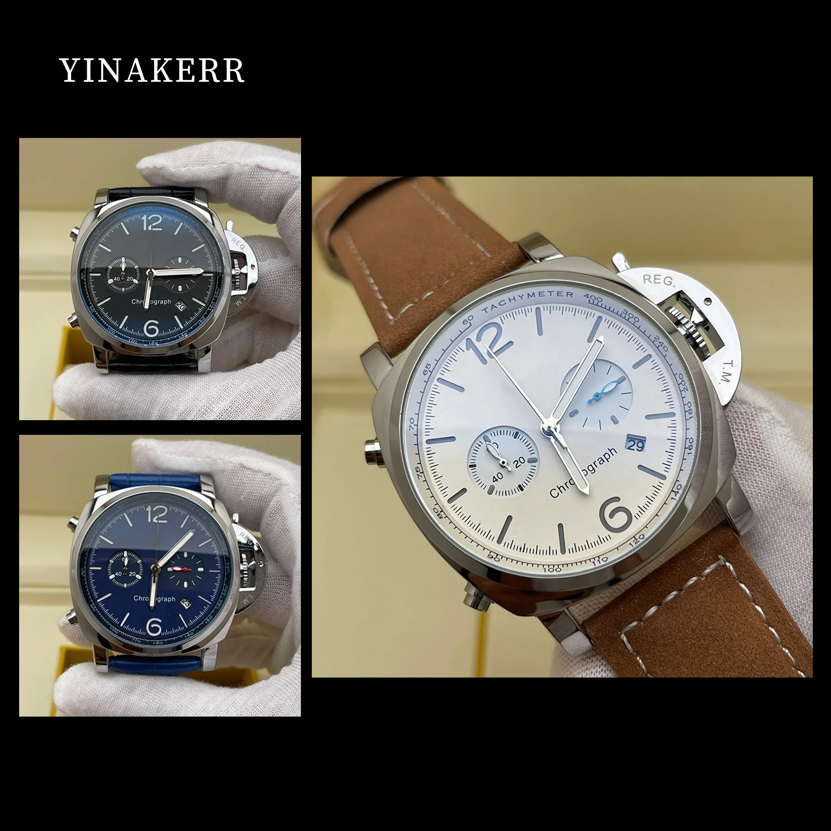2023 Gift Men's Top Luxury Brand Quartz Watch Leather Band Waterproof Sport Clock PAM Watches for Men Relogio Masculino
2023 Gift Men's Top Luxury Brand Quartz Watch Leather Band Waterproof Sport Clock PAM Watches for Men Relogio Masculino