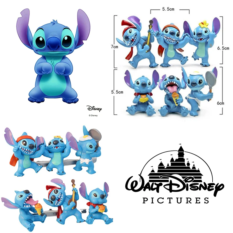 Lilo & Stitch Stitch 6 models Star boy Anime Figure Doll Send children kids toys Christmas GIFT collect Cake decoration Koala
Lilo & Stitch Stitch 6 models Star boy Anime Figure Doll Send children kids toys Christmas GIFT collect Cake decoration Koala