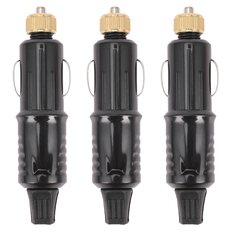 3X 12/24V Replacement Car Cigarette Lighter Socket Plug Adapter Charger + Fuse Set
3X 12/24V Replacement Car Cigarette Lighter Socket Plug Adapter Charger + Fuse Set