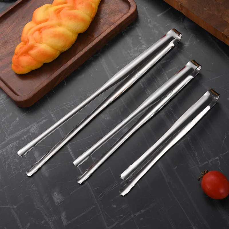 304 Stainless Steel Tongs Food Tongs Korean Barbecue Grill Meat Tongs Salad Bread Toast Clip Ice Tongs Kitchen Cooking Utensils
304 Stainless Steel Tongs Food Tongs Korean Barbecue Grill Meat Tongs Salad Bread Toast Clip Ice Tongs Kitchen Cooking Utensils